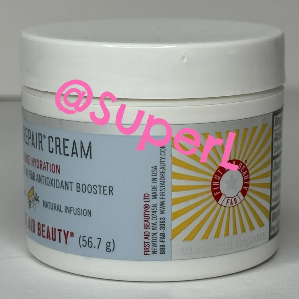 3/$15 NEW First Aid Beauty Ultra Repair Cream Vanilla Citron Moisturizer Lotion